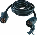Verlängerungskabel 3 m lang, 7-poliger Stecker/7-polige Kupplungsdose