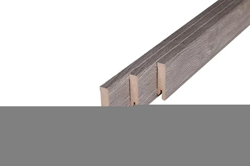 "MDF-Laminatleist Grey Oak 15 x 60 x 2400 mm image"