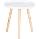 Beistelltisch mit hoher Kante