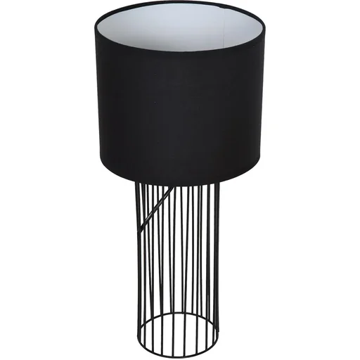 "Tischlampe mit E27 Fassung, schwarz image"