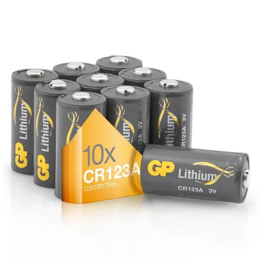 "Lithium Primary Batterie CR123A - 10 Stück image"