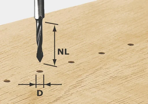 "Durchgangsbohrer HW D5 / 30 image"