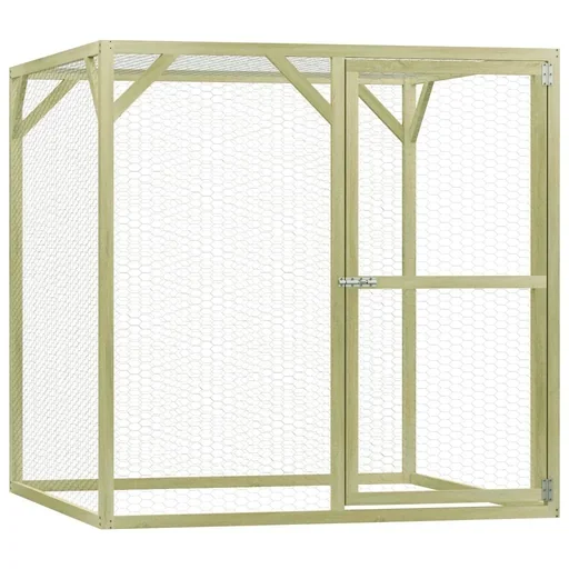 "Hühnerstall 1,5x1,5x1,5 m imprägniert image"