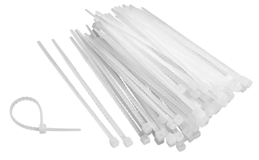 "Kabelbinder zum Abdrehen "Twist Cable Ties", Weiß 102 x 2,8 mm image"