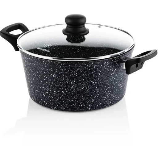 "Bratpfanne Ø24 cm (12.5") Schwarzer Marmor image"