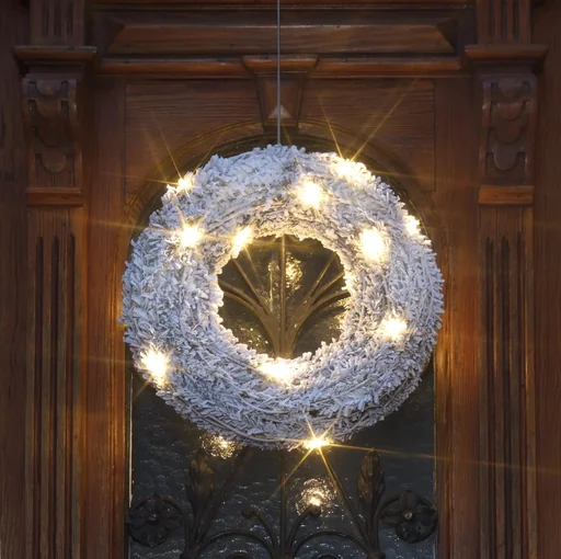"Weihnachtskranz mit LED image"