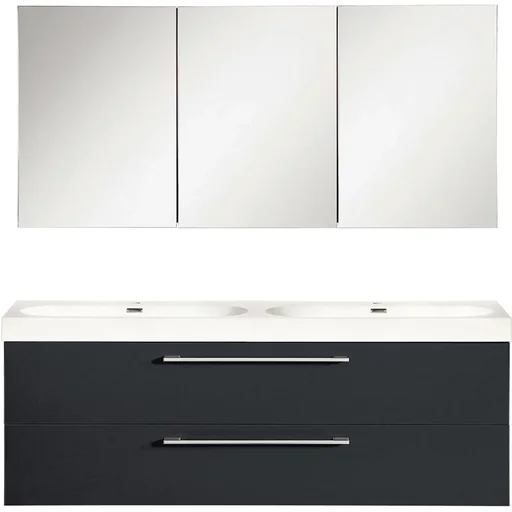 "Shallow Badezimmermöbel 120cm - schwartz image"