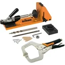 8-teilige Sacklochschablone mit Klemme TW8CPHJ