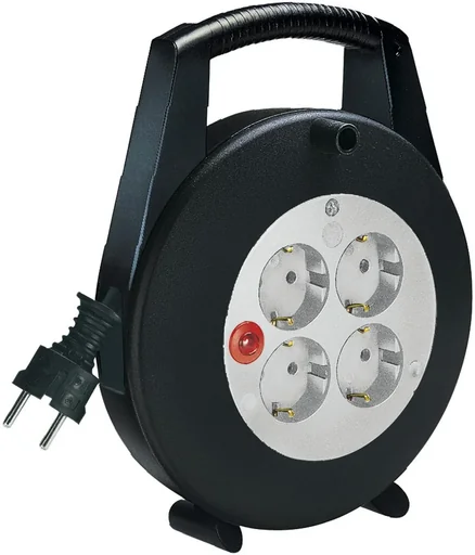 "Kabelbox mit 5 Meter Verlängerung und 4 Schutzkontakt-Steckdosen image"