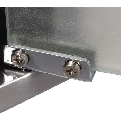 "Medizinschrank aus Edelstahl mit 4 Fachböden abschließbar image"