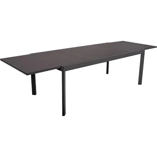 "Ausziehtisch NEREA, Aluminium / Glas-Tischplatte Keramik-Optik image"