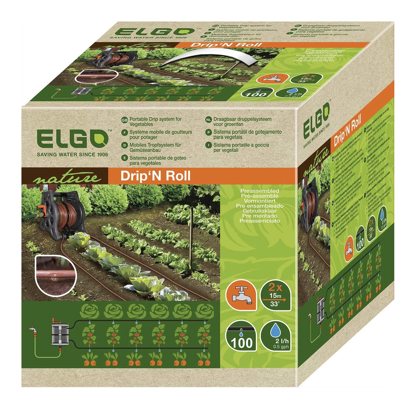 Transportables Tropfersystem (DRIP N ROLL)