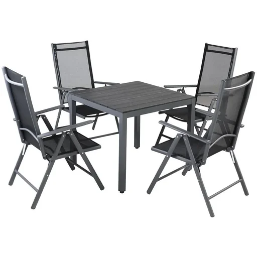 "5-tlg. Garten-Set - Anthrazit image"