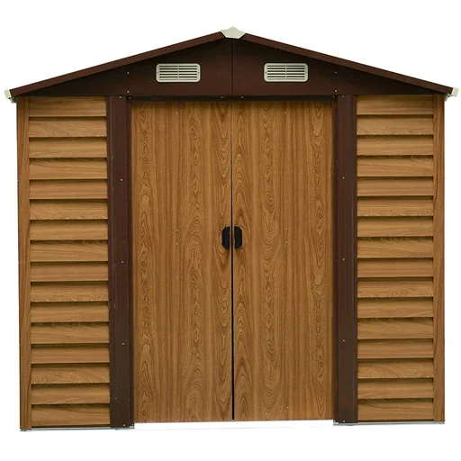 "Geräteschuppen in Holzmaserungsimitat image"