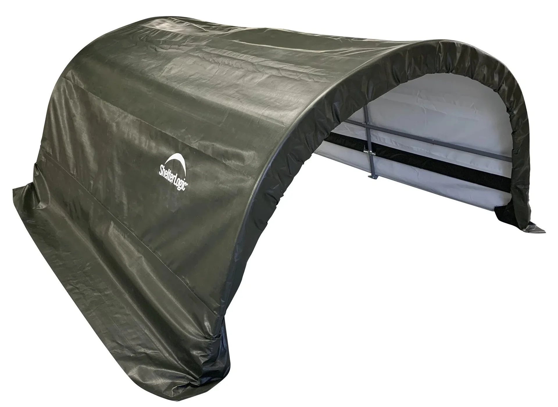 "ShelterLogic Weidezelt Run-In-Shed 7,8 m² Grün, 260×300 cm – kompakter Unterstand für Weidetiere, wetterfest image"