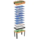 Multispieltisch 15-in-1 121x61x82 cm Ahornholz