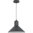 Hängeleuchte Deckenstrahler Industrie Vintage E27 40W Küche Bar Metall schwarz ?34,5 x H28 cm (ohne Birne)