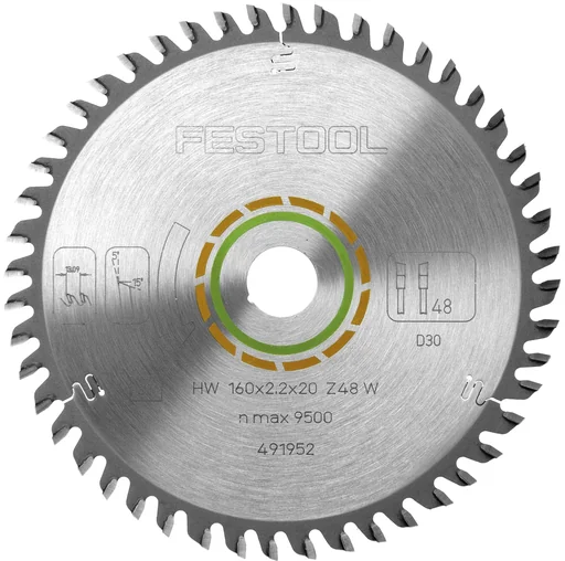 "Feinzahn-Sägeblatt HW 160 x 2,2 x 20 W48 image"
