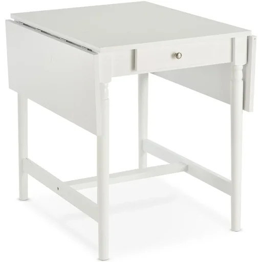 "Klappbarer Esstisch oder Beistelltisch, weiß image"