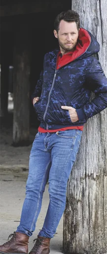 "Wendejacke, Farbe marine/rot, Gr.2XL image"