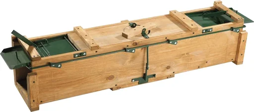 "Lebendfalle aus Holz mit 2 Eingängen, für Marder, Katzen etc. ca. 120 x 27 x 27 cm image"