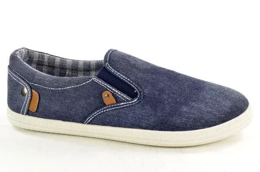 "Canvas Slipper, Farbe marine, Gr. 44 image"