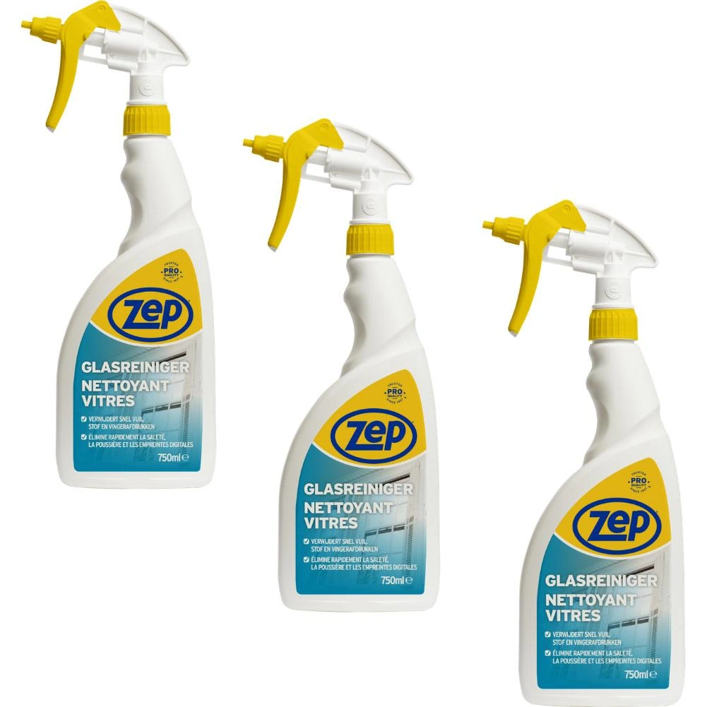 Glasreiniger - 750 ml x 3 Stück - Aktionspackung - 3 Stück