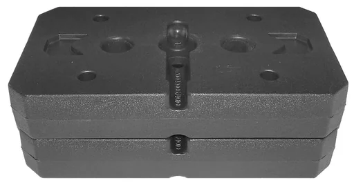 "2 x 5 kg Zusatzgewichte für Profi Center de Luxe image"