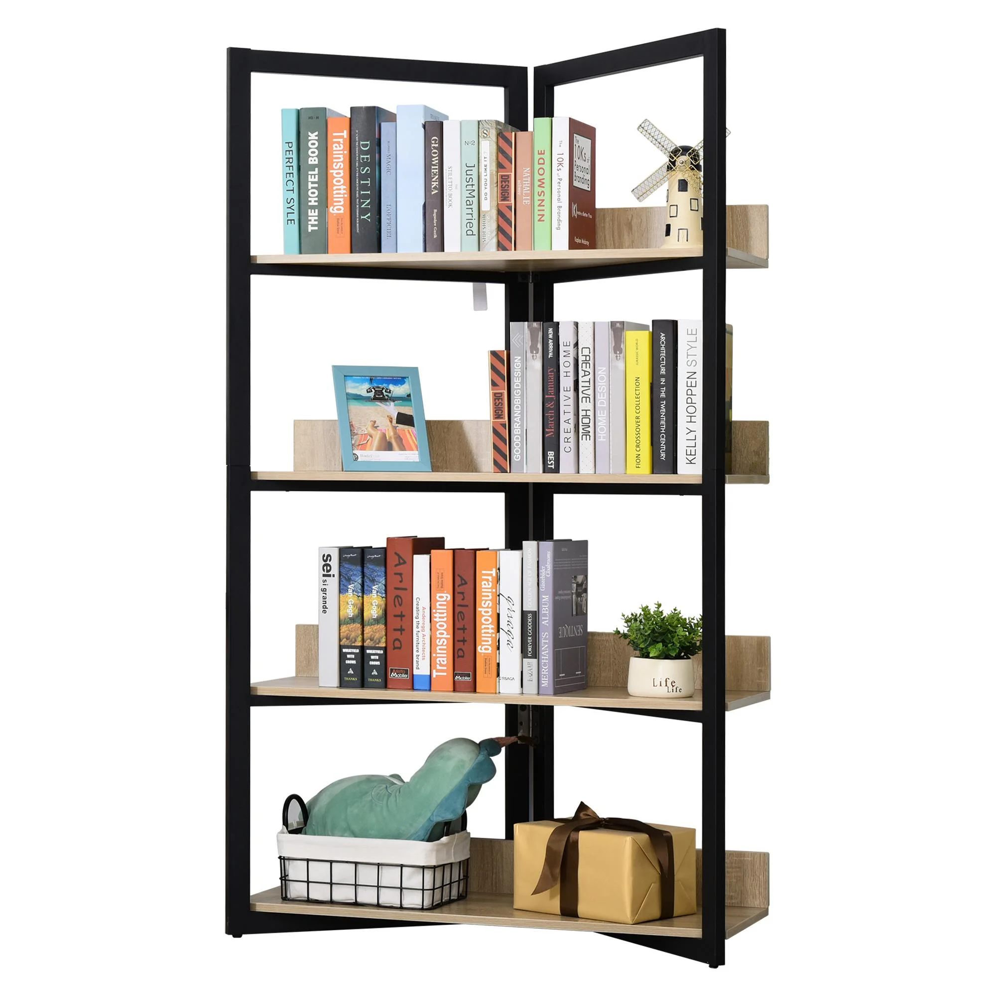 Bücherregal, Farbe Eiche