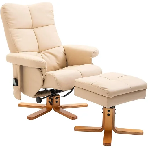 "Massagesessel mit Fußhocker image"