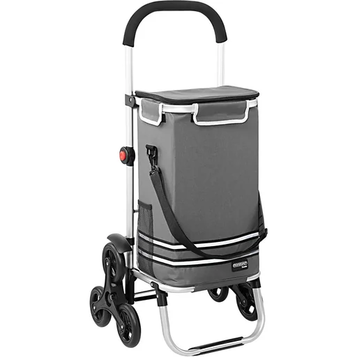 "Einkaufswagen - Treppensteiger - geeignet für die Treppe - grau image"