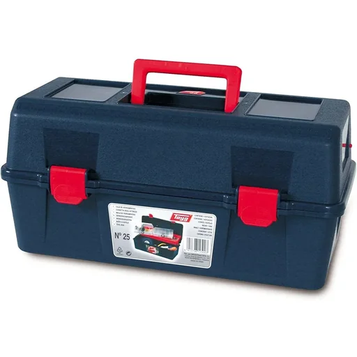 "TAYG Werkzeugkoffer - 400 x 206 x 188 mm - Mit Einsatzschale & Sortierbox image"