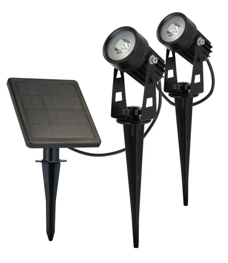 "LED Solar Garten-Spot-Lichter - 2er Set image"