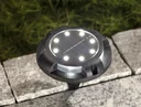 Solar Bodenleuchten mit 12 LEDs, 8 Lumen, 3er Set