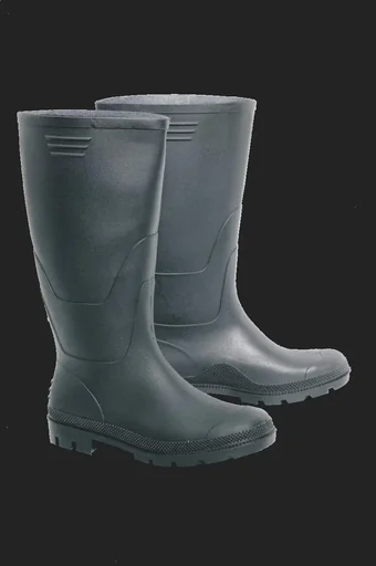 "Regenstiefel aus PVC, Farbe schwarz Gr.41 image"