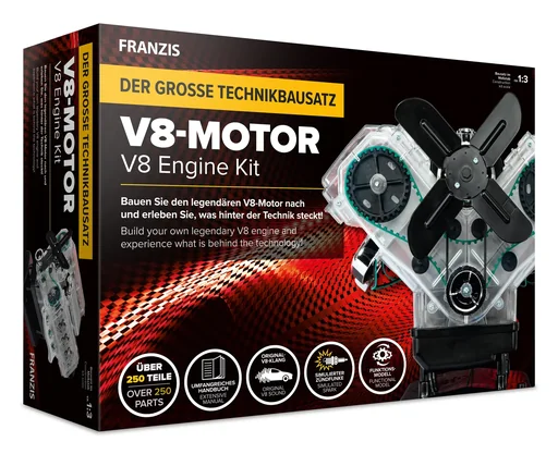 "Der große Technikbausatz V8 Motor image"