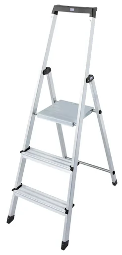 "„SOLIDY“ STUFEN-STEHLEITER  3 STUFEN image"