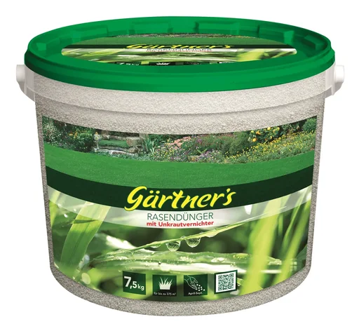 "Rasendünger mit Unkrautvernichter  7,5 kg image"