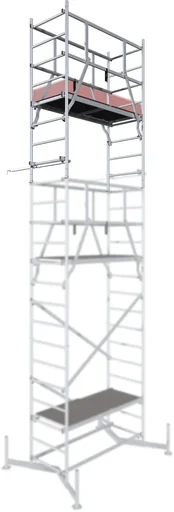 "MONTO ClimTec Aluminium-ArbeitsGerüst, 2. Aufstockung, Arbeitshöhe ca. 7,00 m image"