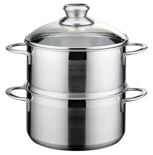 "Kartoffel- und Gemüsedämpfer aus Edestahl, 20 cm image"