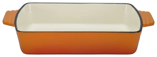 "Rechteckige Auflaufform 32 cm Orange Shadow image"