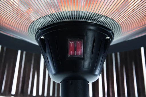 "Standheizstrahler Artix Corda Bright Standing Brown 2100 Watt image"