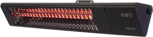"Wandheizstrahler Triangle Dark Smart Wall Black 2500 Watt image"