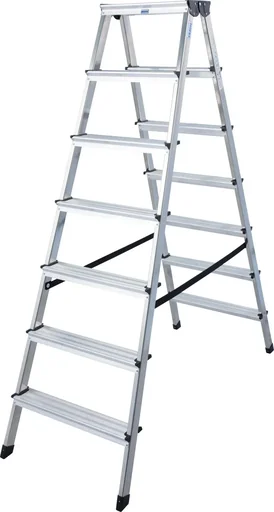 "„DOPPLO“ STUFEN-DOPPELLEITER 2x7 STUFEN image"