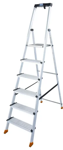 "„SEPURO“ STUFEN-STEHLEITER  6 STUFEN image"