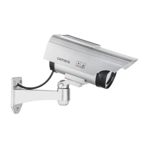 "Solar Sicherheitskamera Attrappe mit LED image"