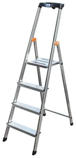 "Alu - Stufen - Stehleiter, 5 Stufen image"