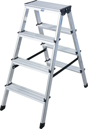 "„DOPPLO“ STUFEN-DOPPELLEITER 2x4 STUFEN image"