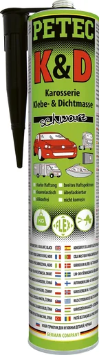 "Karosserie Klebe- & Dichtmasse, schwarz, 310 ml image"