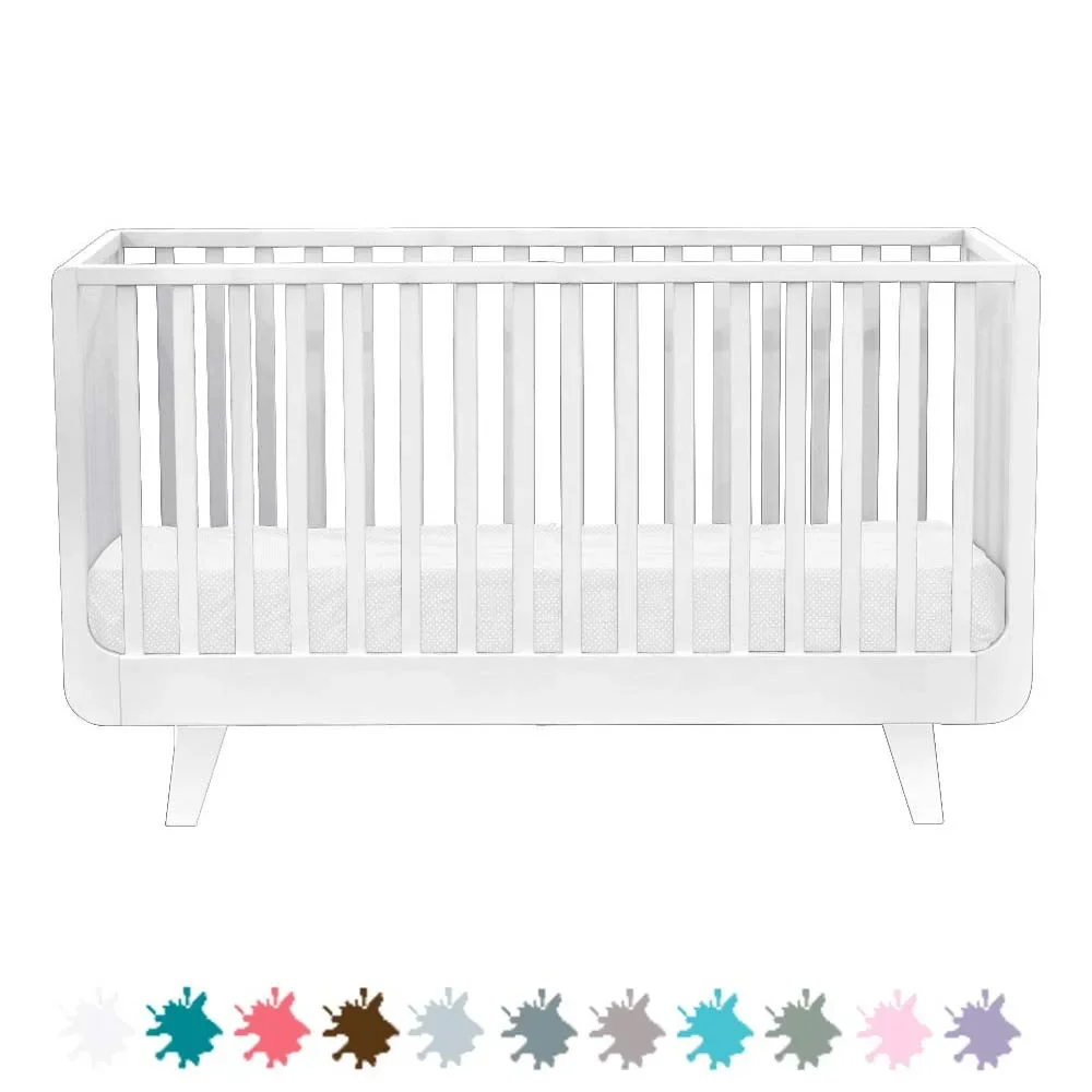 "Laurette Babybett 70 x 140 cm Joli Mome, Farbe: türkis image"